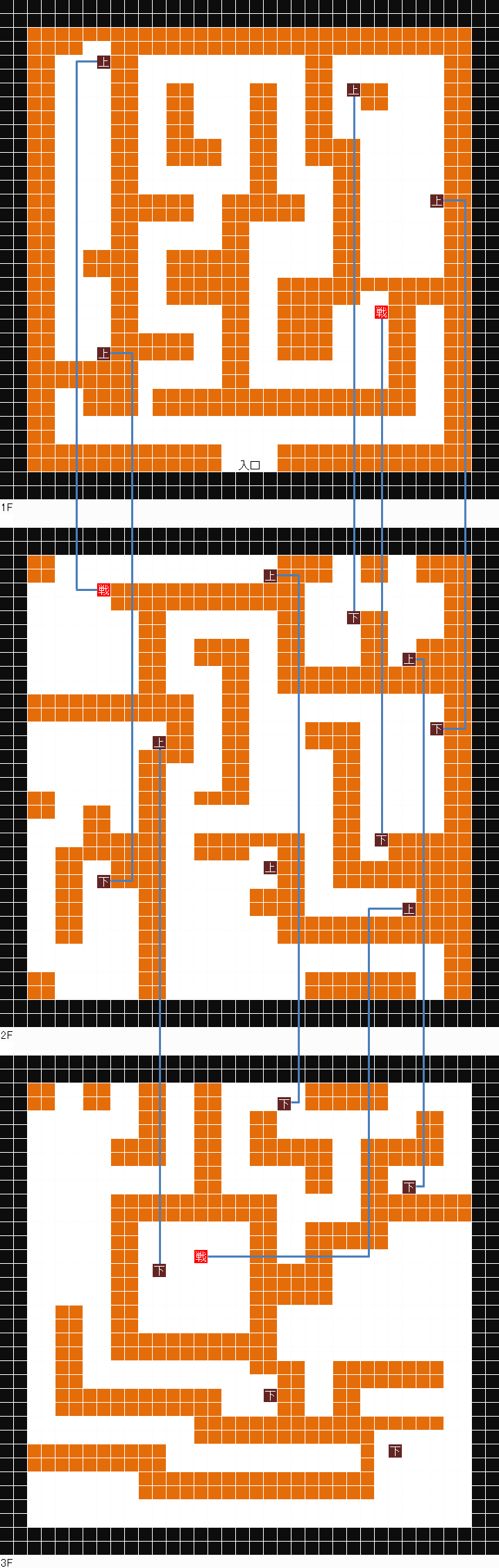 桃太郎伝説｜天の仙人の塔｜地図